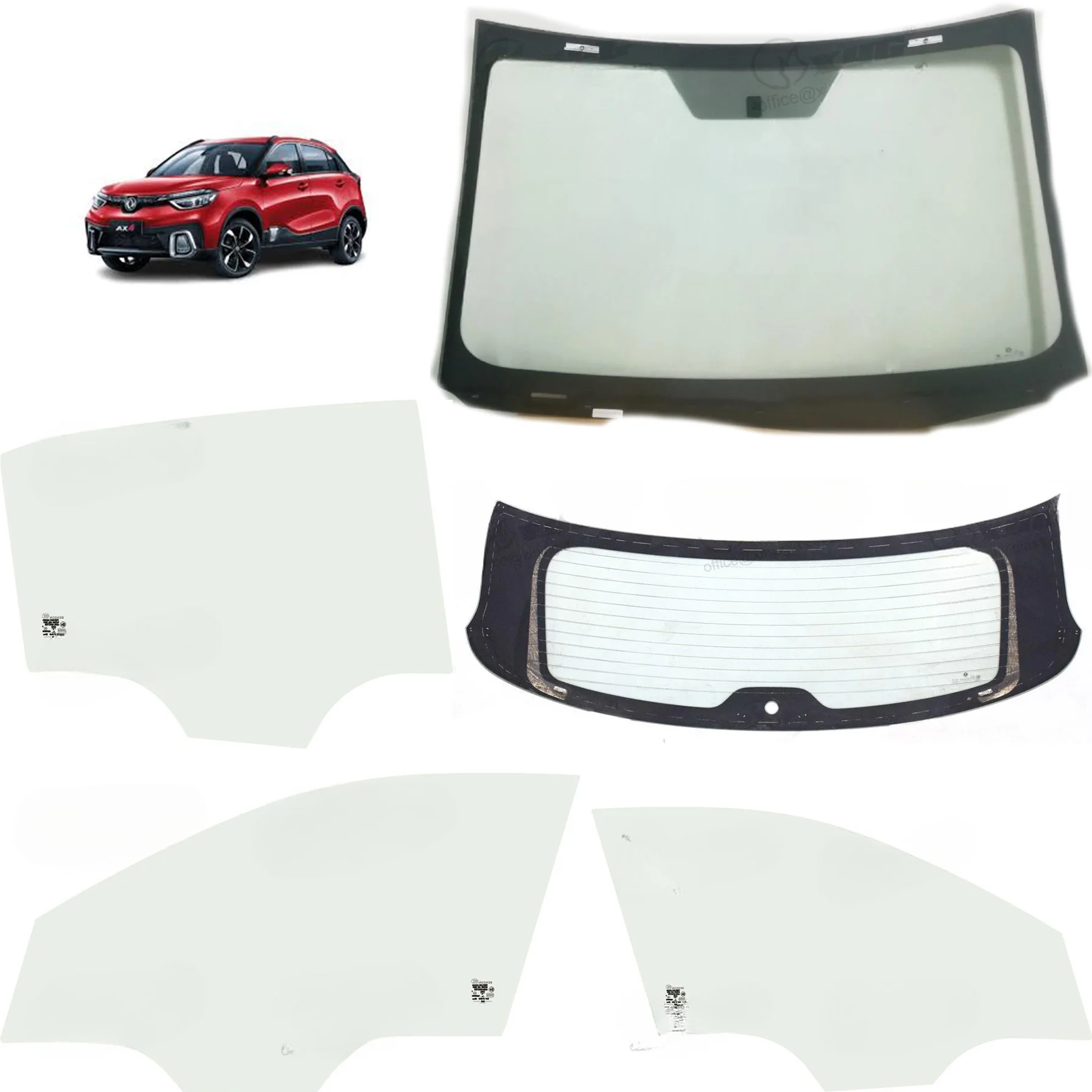 Dongfeng Aeolus Ax4 Windshield Glass Sunroof Car Glass Auto Glass Car