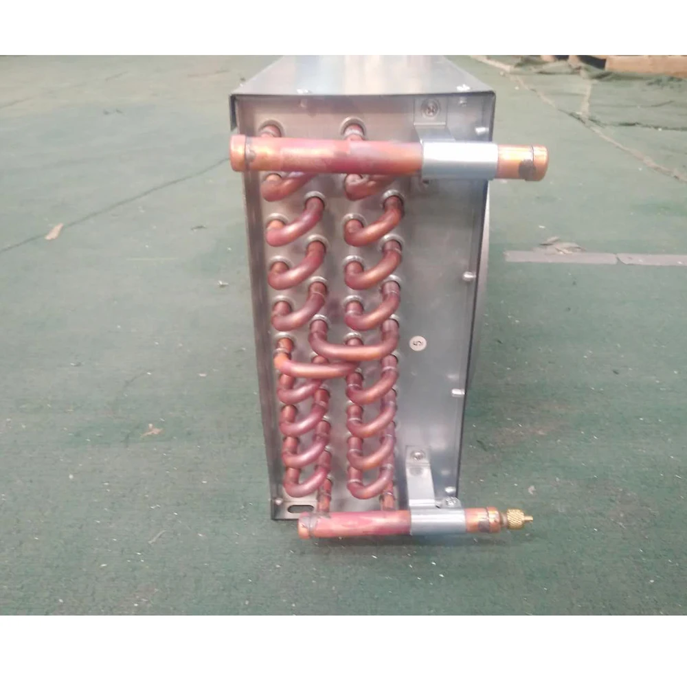 Fin Type Evaporator And Copper Tube Air Conditioner Condenser Coil Fin