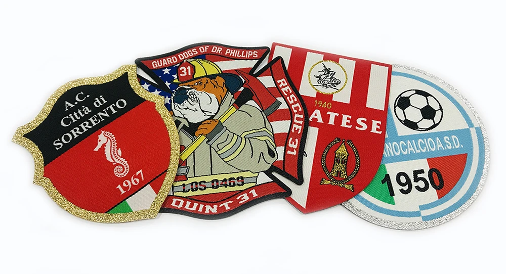 Free Samples Laser Cut Polyester Patches Iron On Fabric Patch Sequins