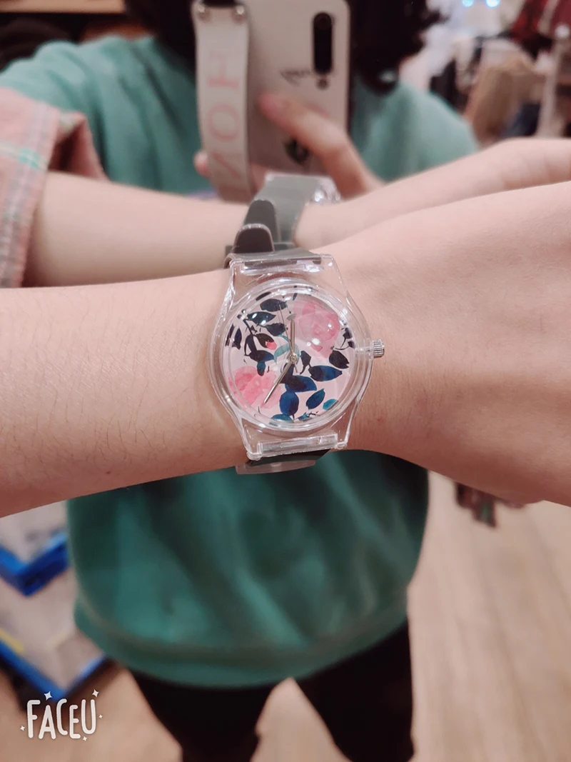 Customized Design Recycle Plastic Wrist Watch Oem Make Your Own Designs