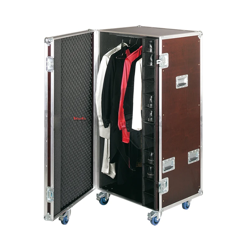 Heavy Duty Wardrobe Flight Case - Secure Storage Solution