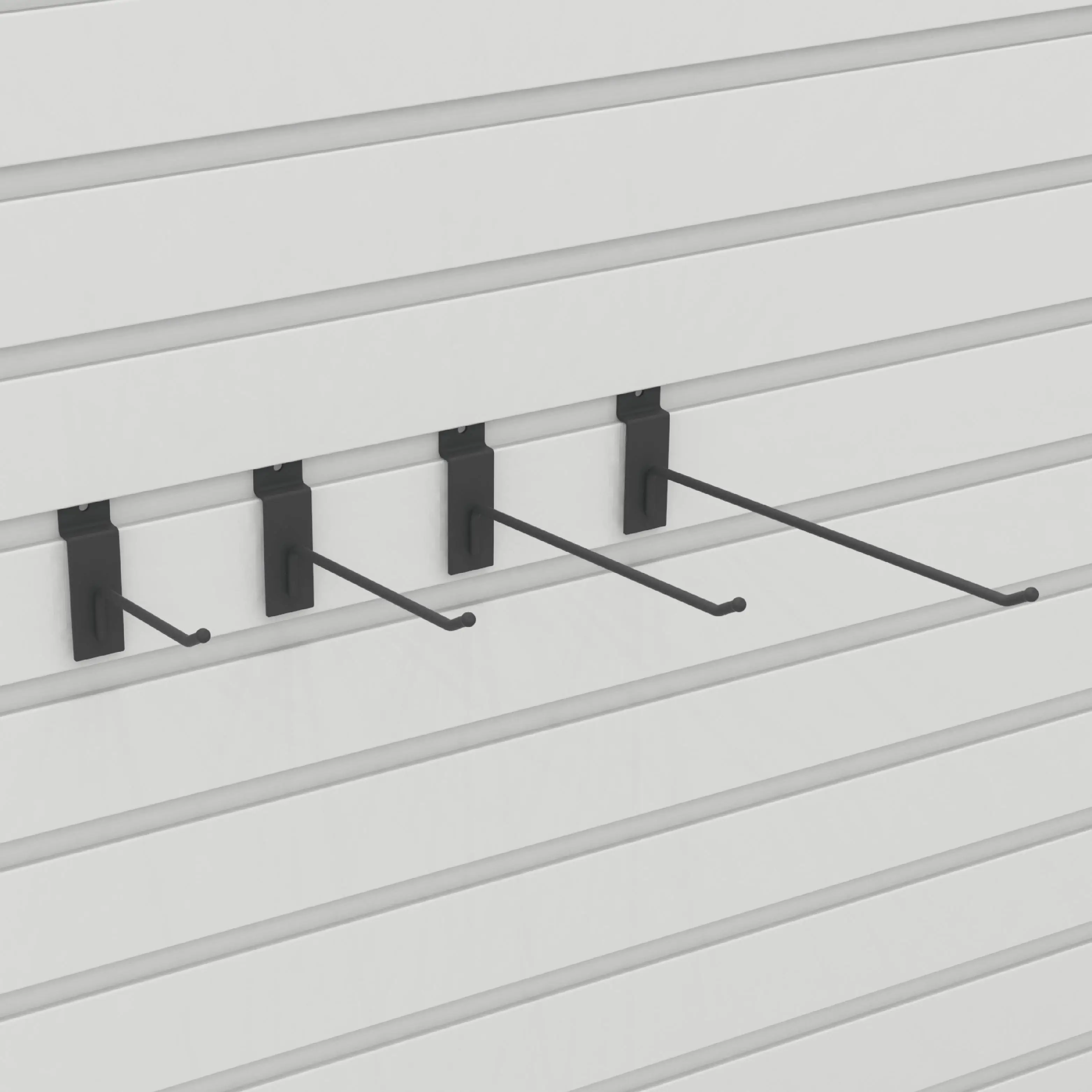 Best Price Double Display Metal Clothes Hanger Single Prong Black & Pegboard Hooks Slatwall