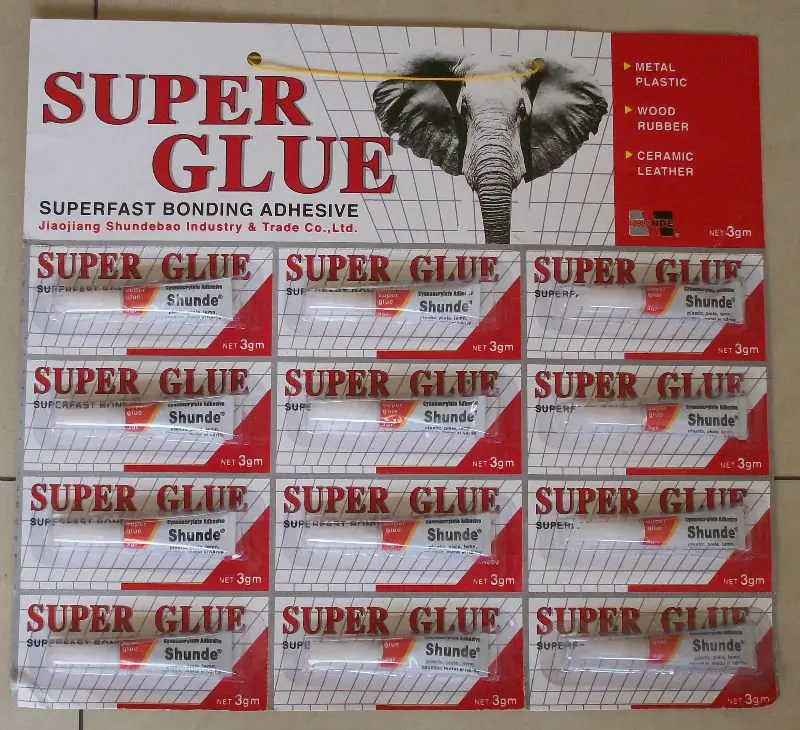 super glue 12pcs