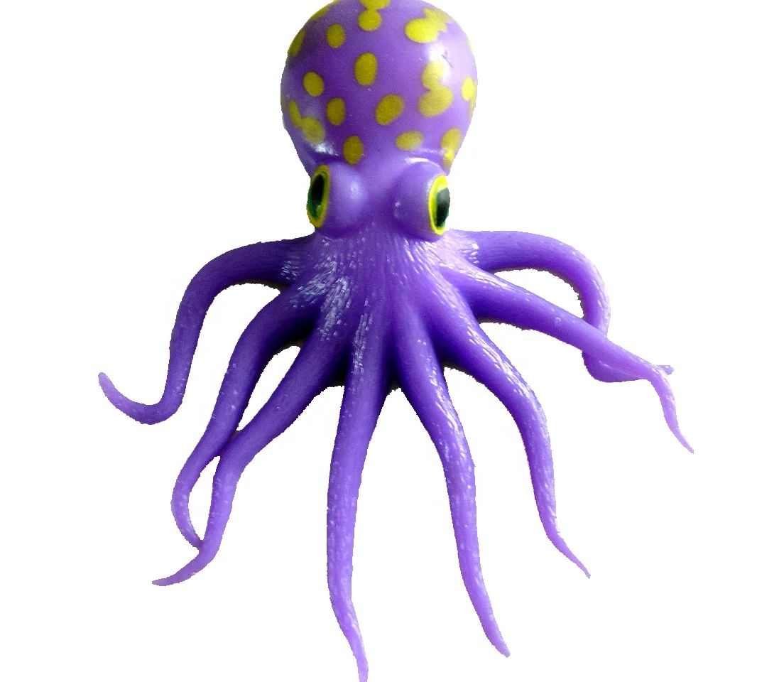 octopus rubber toy