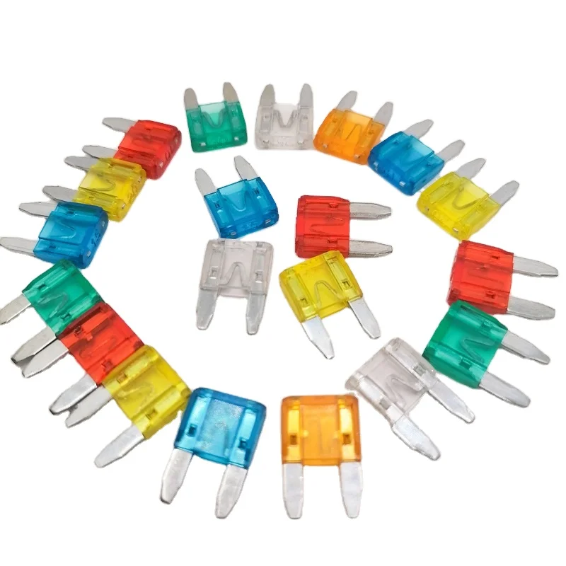 Standard Middle Plug-in Fuse 3a/5a/10a/15a/20a/25a/30a/35a/40a Blade Car Replacement Fuses ...