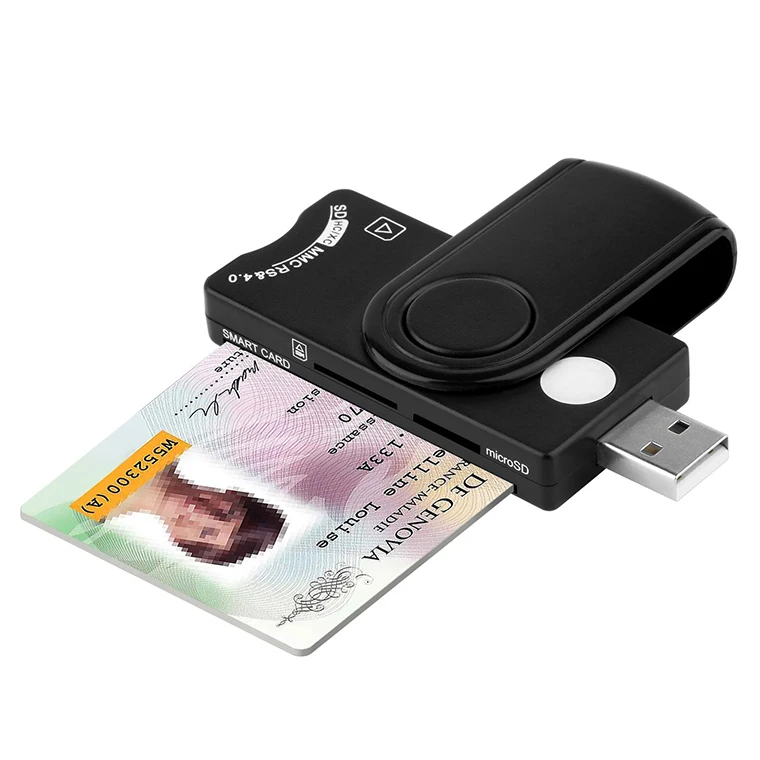 OEM Branded Custom 3.0 For MSR605 Mini Smart IC EMV Chip CF Card Reader Writer - ANKUX.COM