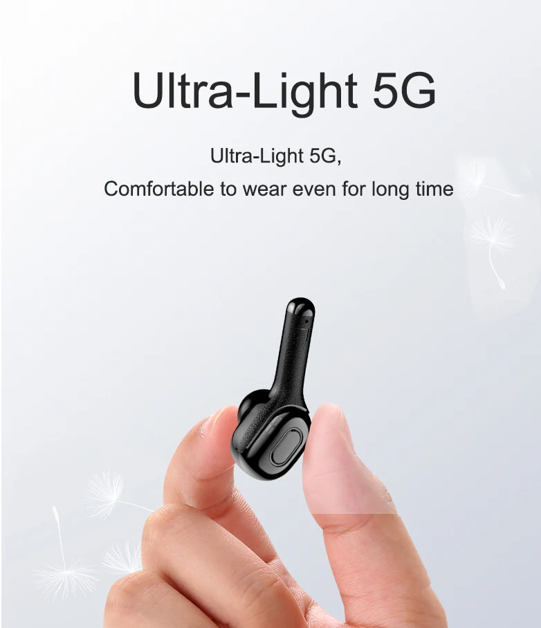 wholesale 5.0 sport touch control blue tooth earphone tws wireless headphone earbuds for iphone x xs max xr 8plus - ANKUX.COM