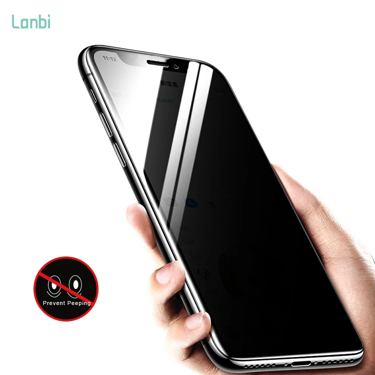 10h Hardness Tempered Glass Private Label Anti Privacy Screen Protector ...