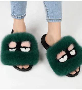 real mink slippers