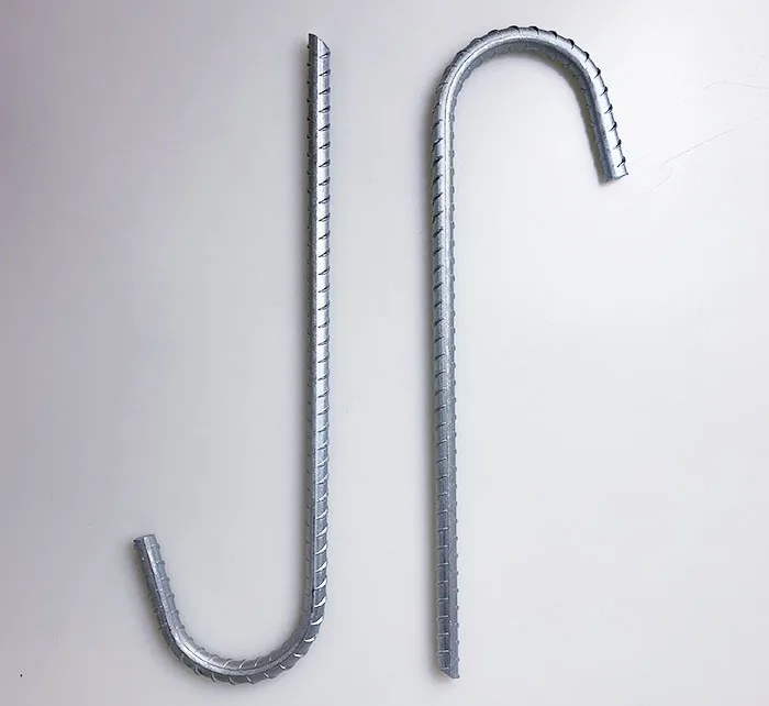 8pack12"x 1/2" Rebar Metal Post Trap Garden Landscape Anchor Stakes