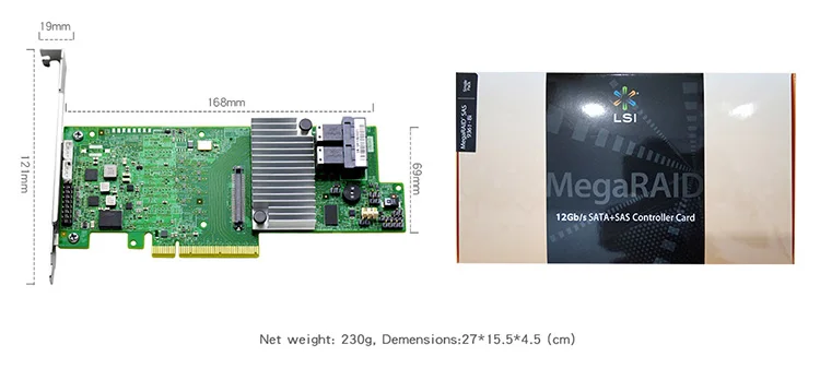 Broadcom Megaraid Sas 9361-8i [2g] - 12gb/s Sas - Pci Express 3.0 05 ...
