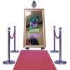 cheap large multitouch LCD Mirror Kiosk Photo Booth magic mirror lcd