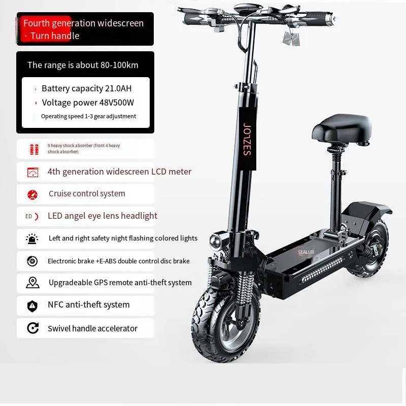 Tenvel High Quality Intelligent Control Folding E Scooter With Gps App ...