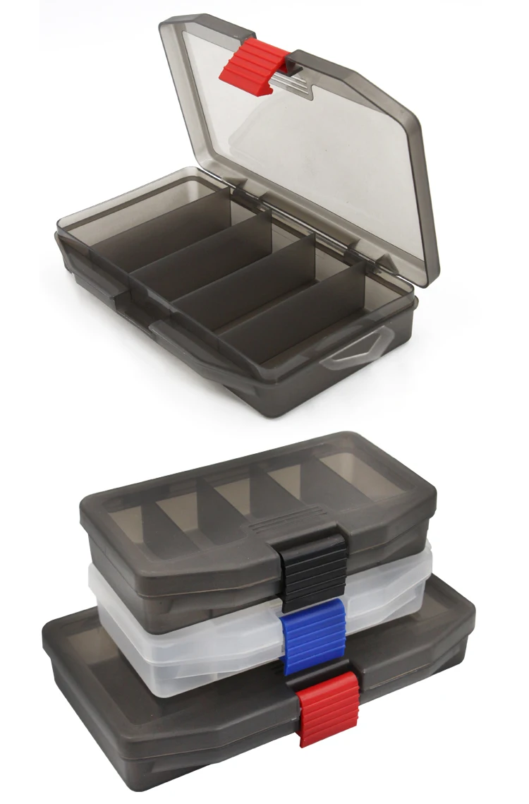 防水钓鱼配件盒小钓鱼诱惑钩诱饵塑料钓鱼 tackle 盒
