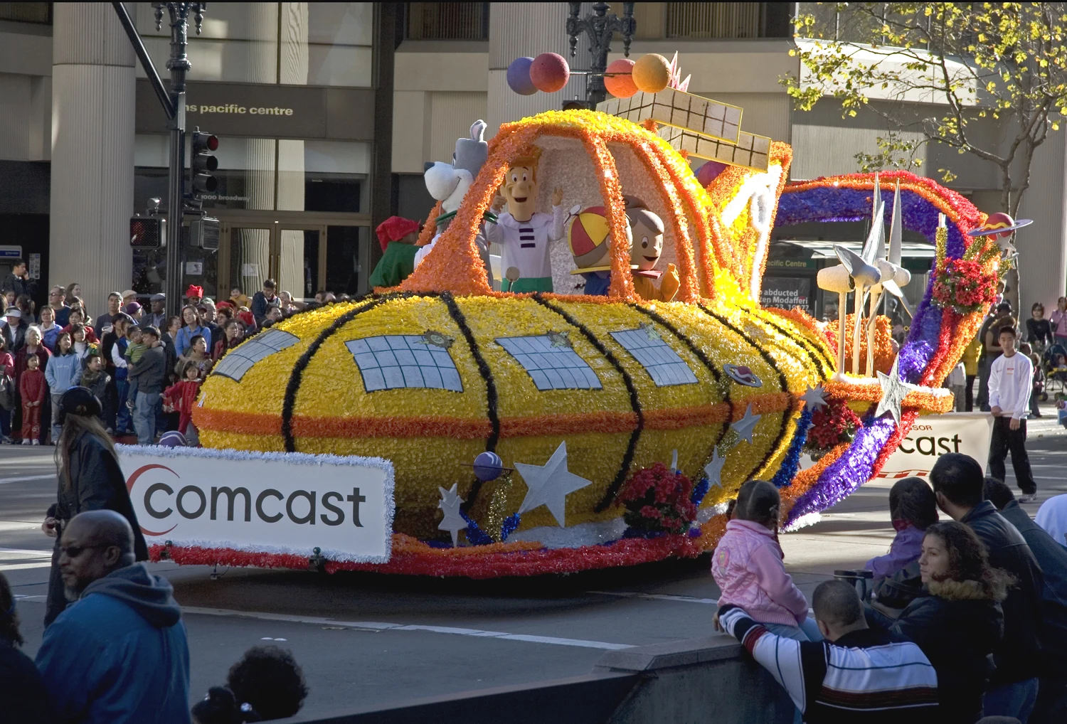 opening ceremony parade floats