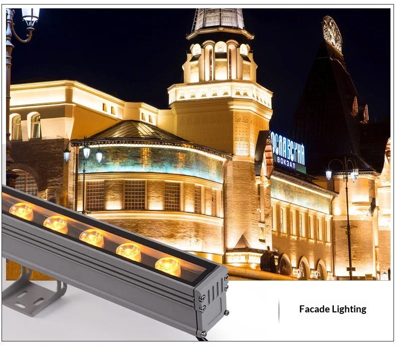 product led ip65 waterproof wall washer lights outdoor hotel building exterior wedding floodlights bridge landscape project illumination-4