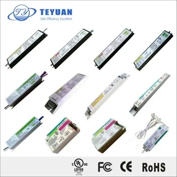 Electronic ballasts for ultraviolet lamps and floodlights