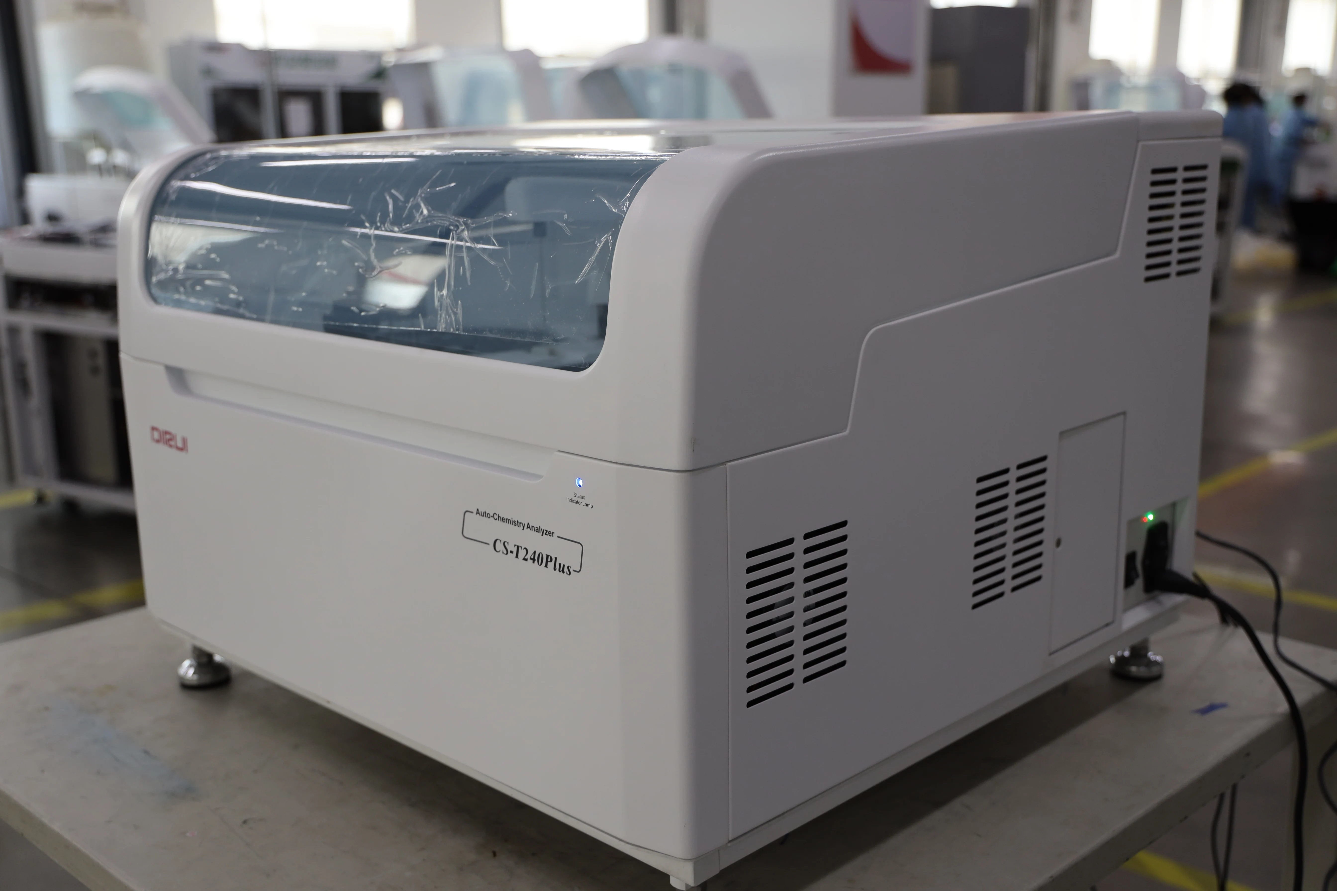 Blood Chemistry Analyzer Pcr Instrument Machine Fully-auto Biochemistry ...