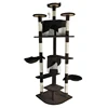 200cm height top quality cat trees house krabpaal 2 meter hoog