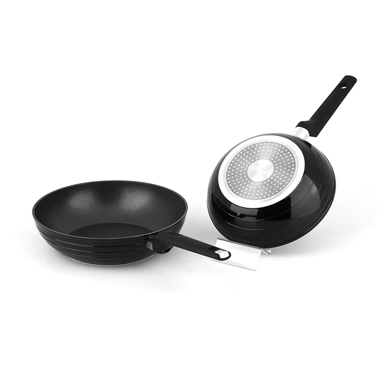 
Wholesale 24cm 28cm non stick aluminum wok induction cooker 