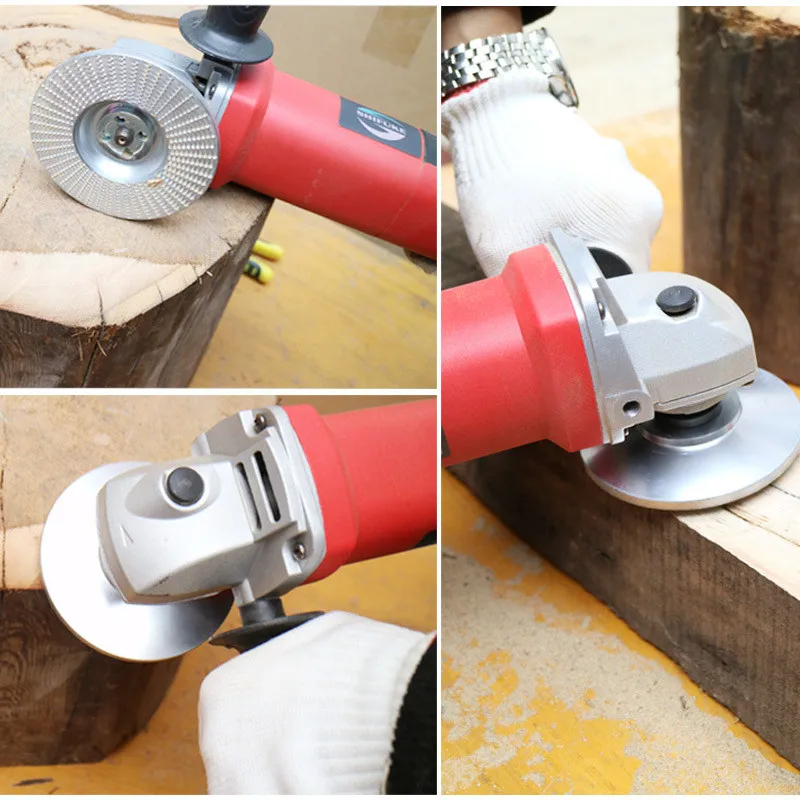 高品质的木纹砂轮旋转圆盘角磨机圆盘木材抛光轮茶盘 - buy wood