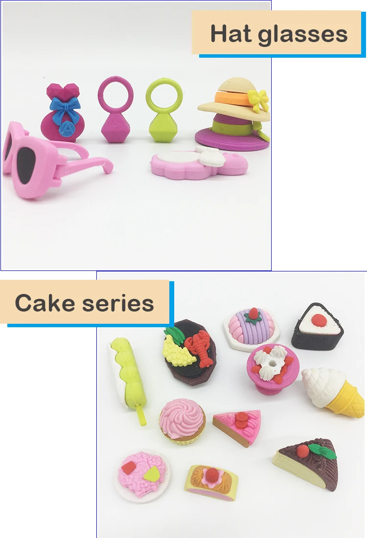 High Quality Mini Custom 3d Eraser For Kids Buy Custom Eraser,Mini