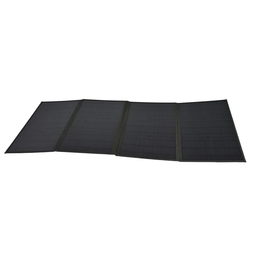 2021 Custom Portable Folding Solar Panel Kits 100w Foldable Blanket 3