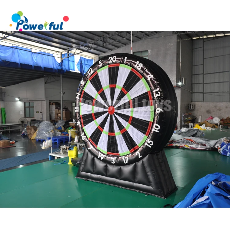 New 2.4 M High Giant Inflatable Dart Board For Game With Blower 110 V/220 V 