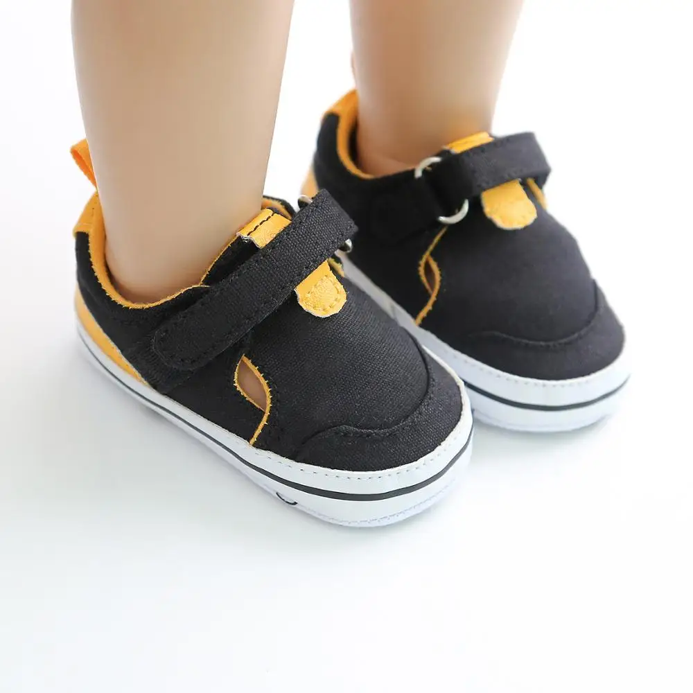 Spring&autumn Canvas Soft Sole Baby Boy Shoes Baby Walking Shoes supplier