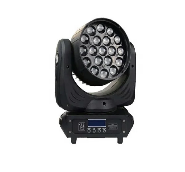 High quality 19x12w rgbw 4in1 zoom led moving wash light on sale