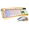 Best Selling Factory durable and Practical electronic laptop gaming keyboard and mouse combos