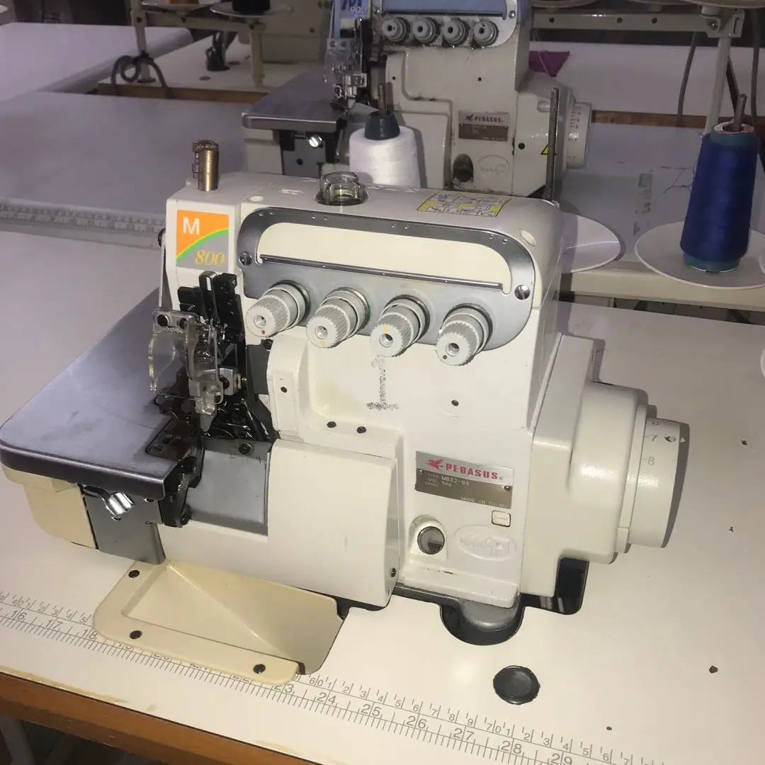 Second Hand Pegasus M-700 Four Thread Used Overlock Sewing Machine ...