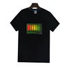 hottest ! flashing el shirt/tshirt el panel for Christmas/light led t shirt