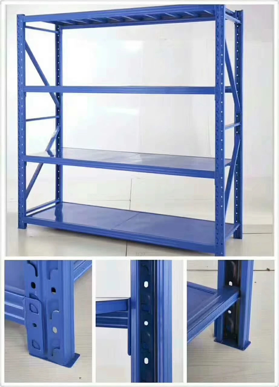 500kg Loading Capacity Steel Medium Duty Warehouse Factory Storage Rack ...