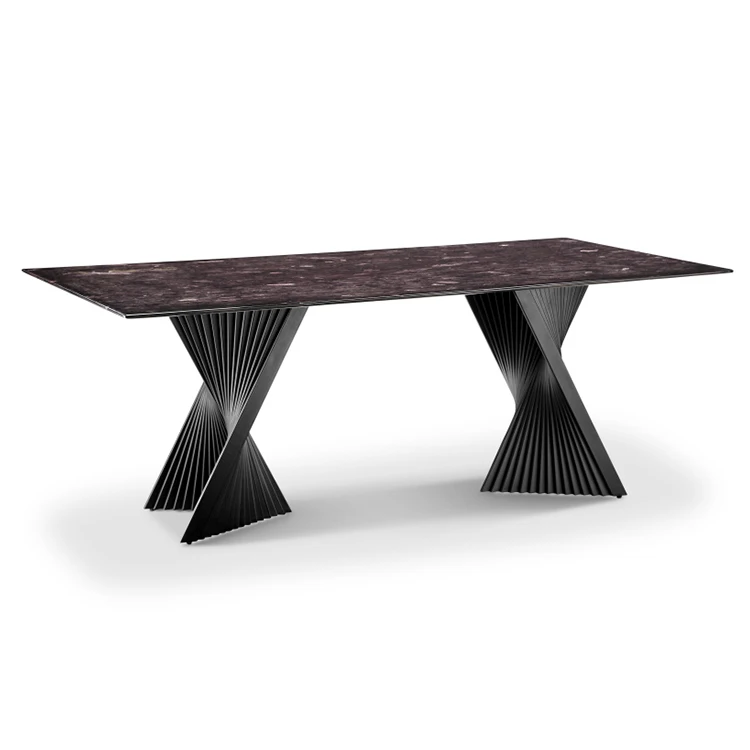 Luxury Modern Design Square White Marble Gold Base Dining Table Living Room Furniture Buy