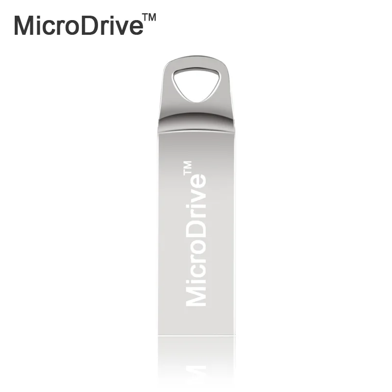 waterproof metal silver pendrive 2gb 4gb 8gb 16gb 32gb 1gb memory stick usb flash drive - ANKUX.COM