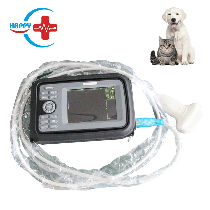 HC-A033V Advanced 5 Inch Palm Veterinary Handheld Ultrasound Scanner,Animal Portable Scanner Ultrasound