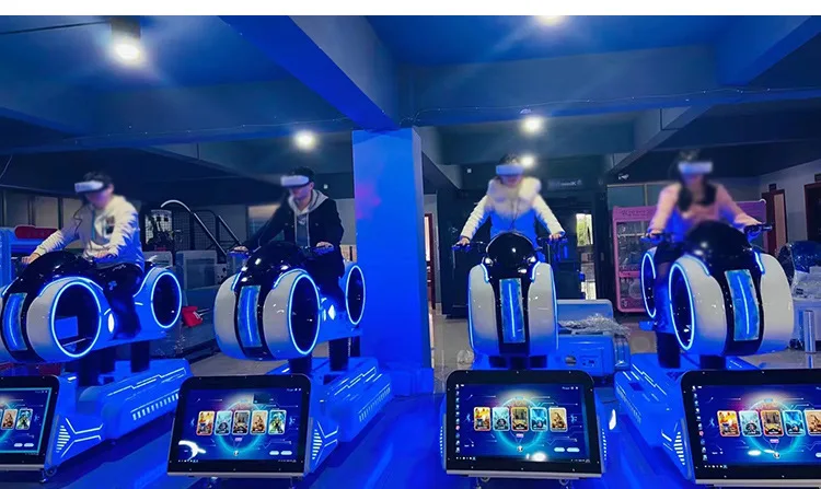 Single VR360 Rotating Platform Large Indoor VR Simulator Equipment with Rotating Seat Somatosensory Experience Hall Features