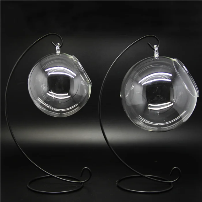 Decorative Hanging Glass Globe Air Plants Glass Terrarium Tea Light