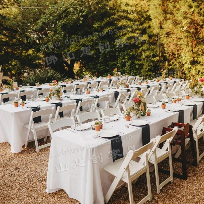 outdoor banquet table