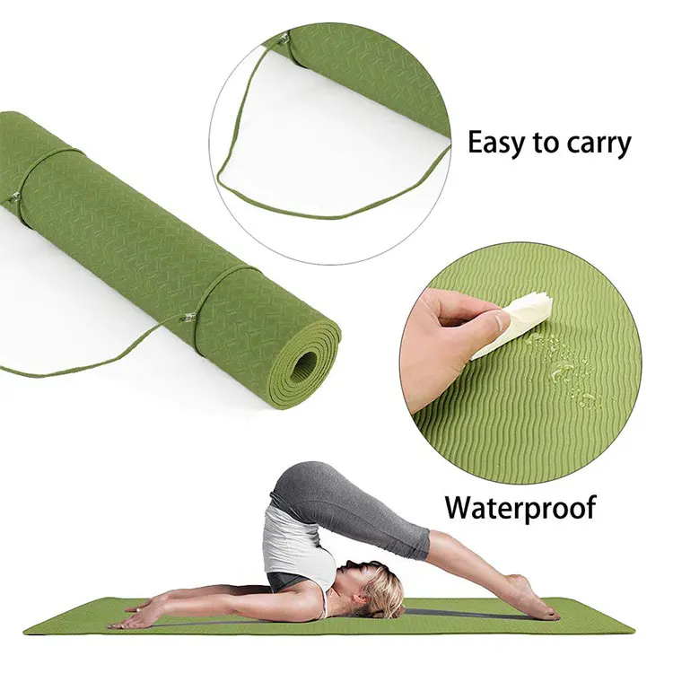 Wholesale Cheap Custom Printed Eco Friendly Non Slip Tpe Yoga Mat Buy