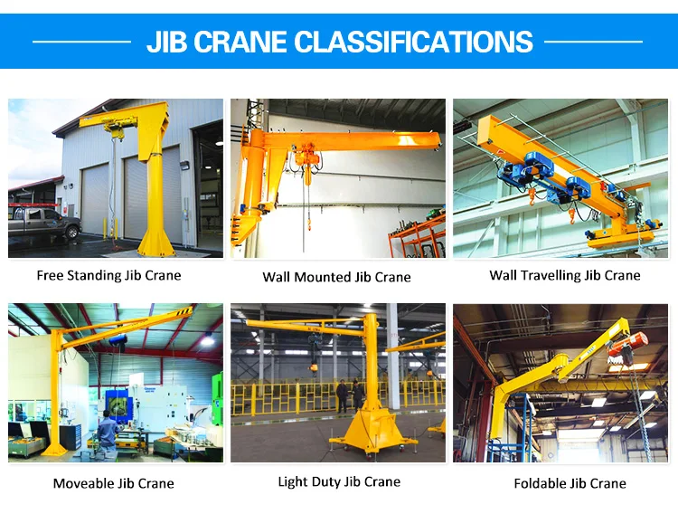 swing arm jib crane 4 ton