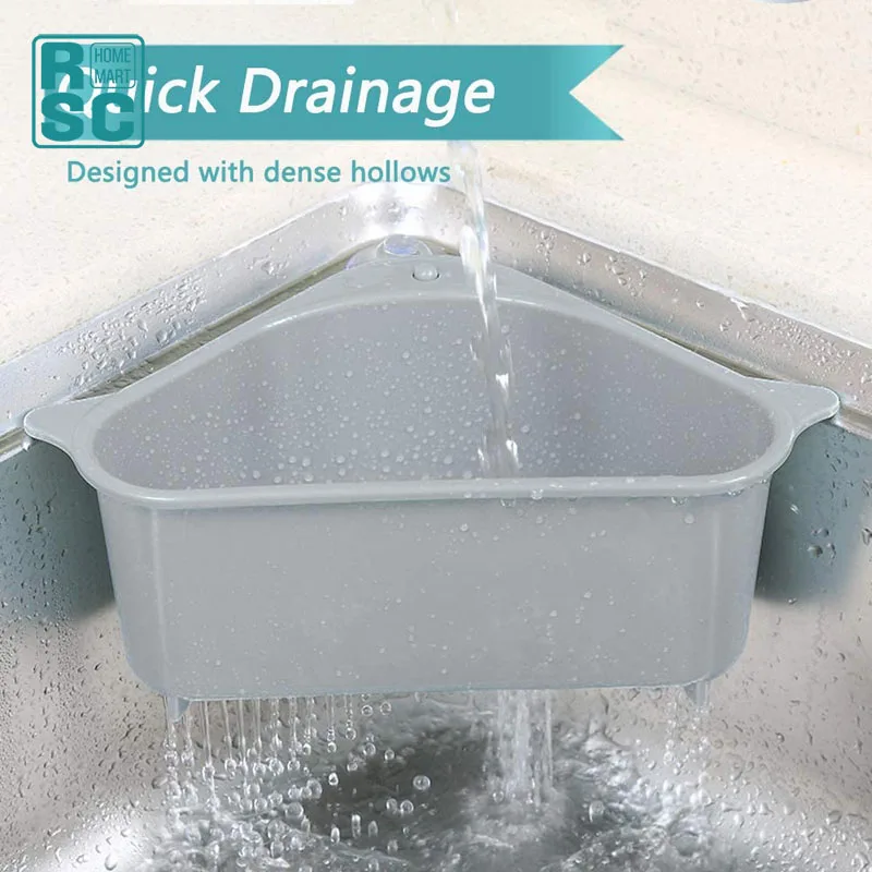 Sink Strainers Basket Kitchen Drain Shelf Sink Storage Holder With