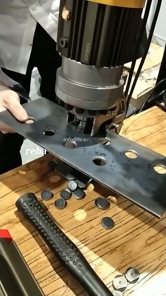 Pm 20a Hydraulic Puncher Steel Plate Hole Punching Machine Ce