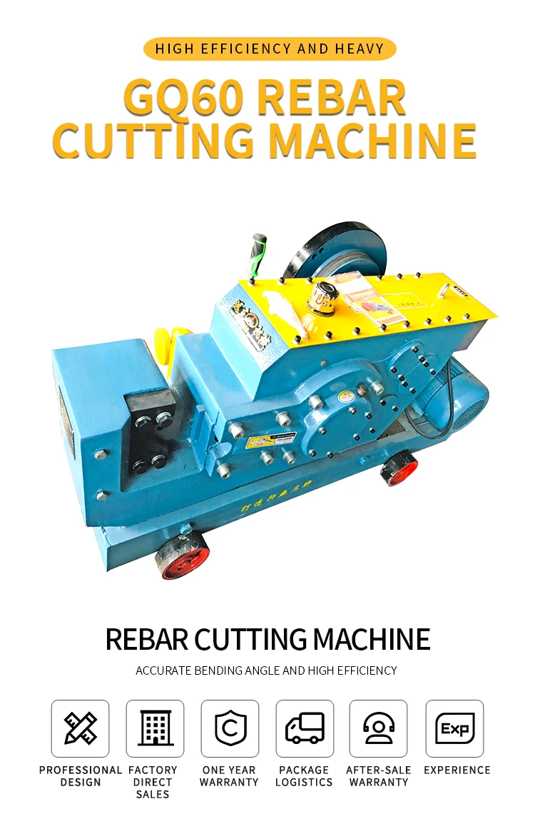 Round Bar Cutting Machine Electric Rebar Steel Iron Rod Cutter Manual