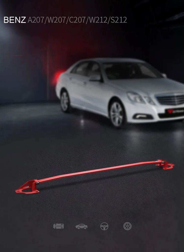 Mercedes Benz W204 C Class Front Strut Bar Engine Front Upper Tower Bar