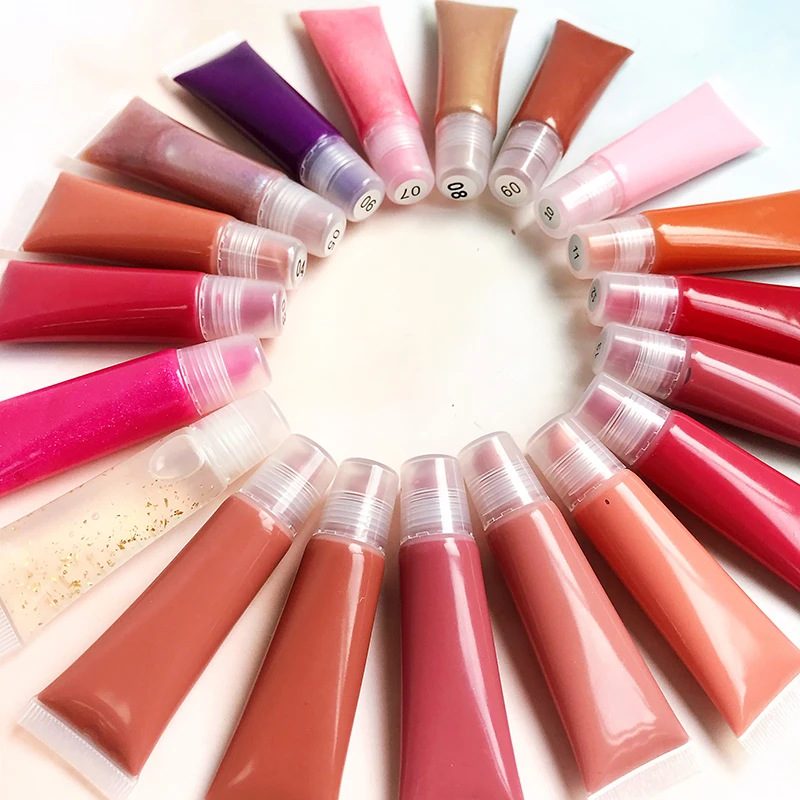 Kids Glitter Lip Gloss Cosmetic Squeeze Tube Private Label Buy