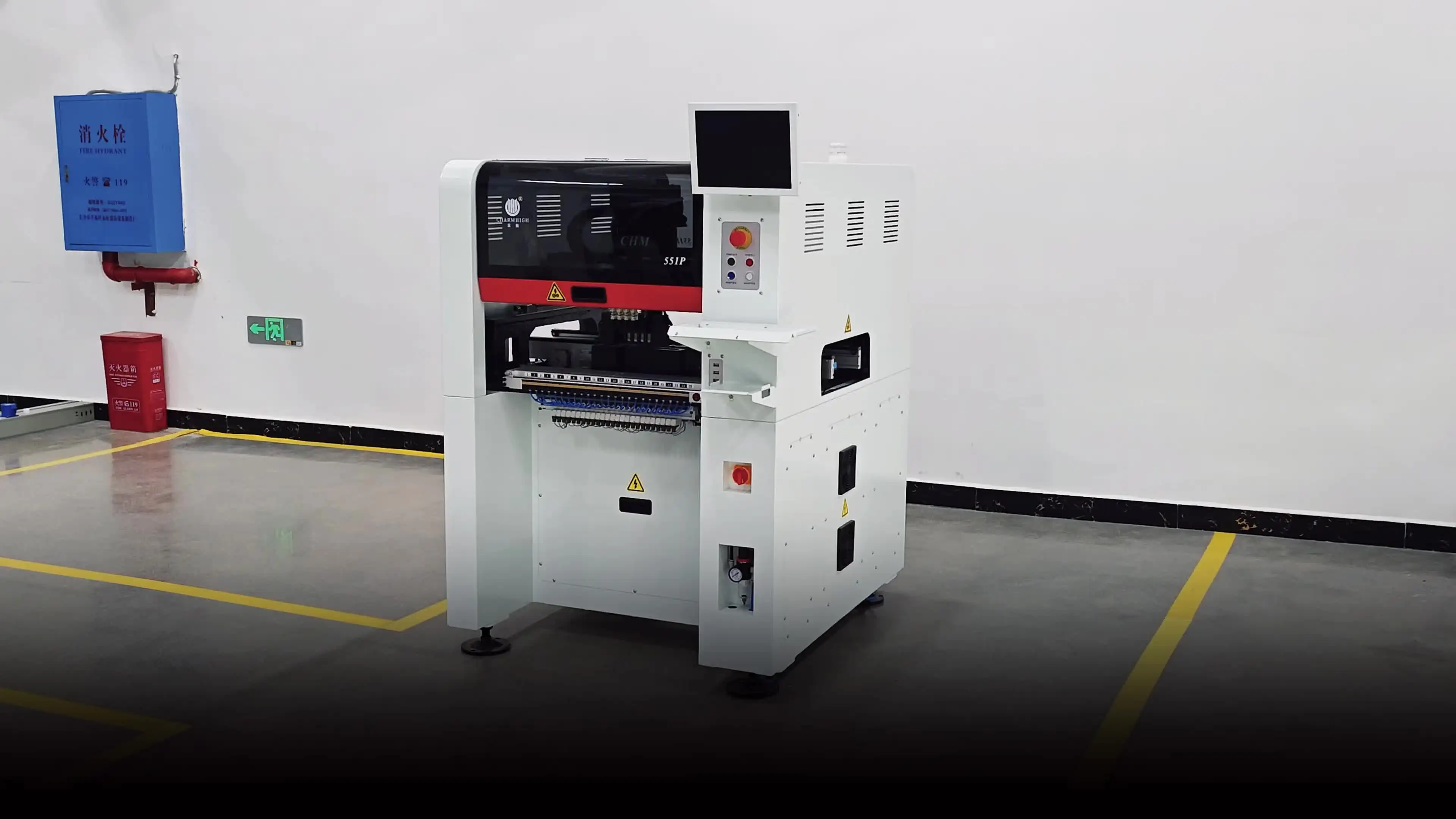 Charmhigh CHM-551 Pick and Place Machine - 4heads, 50 Feeders