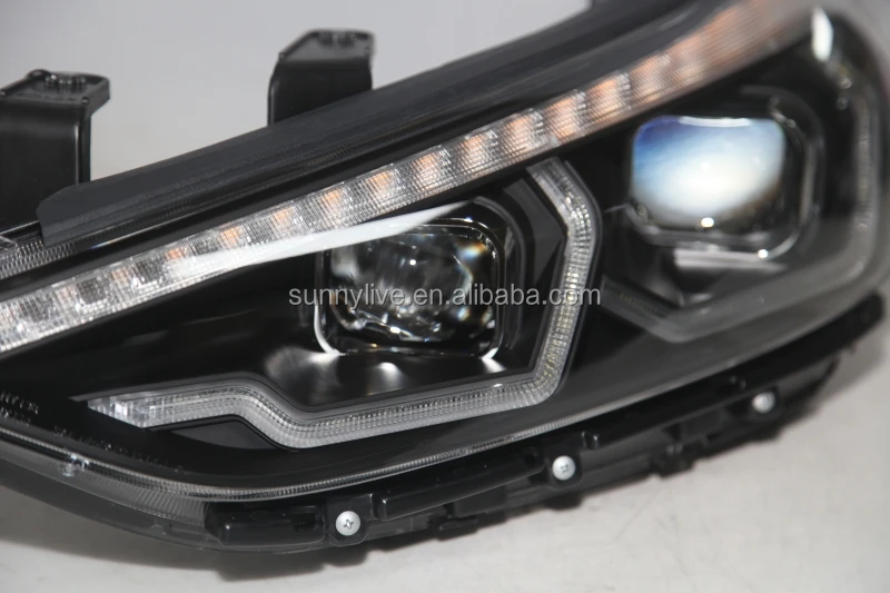 devil eye LED  headlight For HYUNDAI  Elantra  2017-2019   year LF