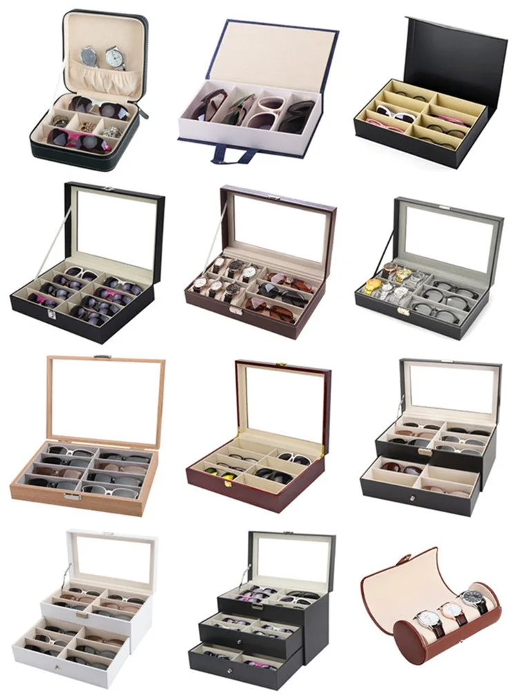 Sunglasses Display Case Hot Selling Sunglasses Show Case 18 Slot